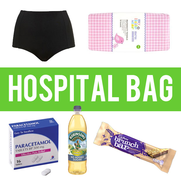 a mum reviews hospital bag what I actually used