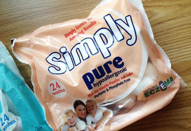 Simply Pure & Sensitive Powder-Tabs Laundry Detergent Review A Mum Reviews