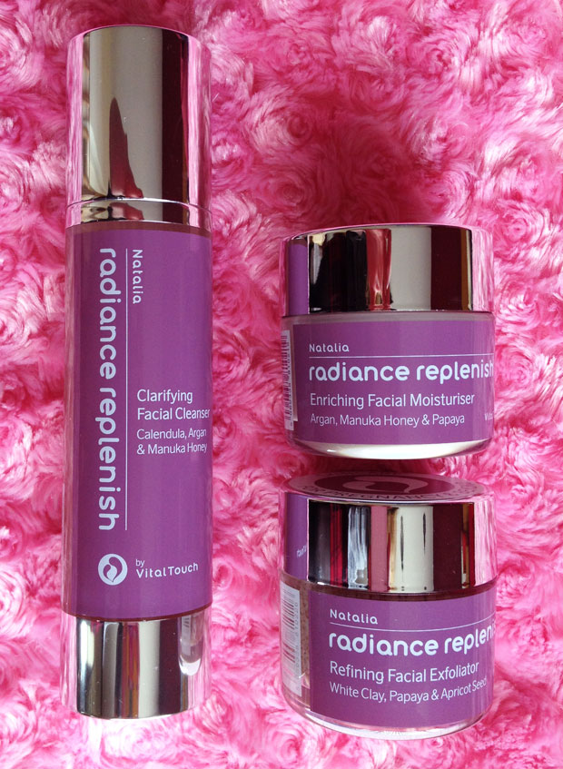 Natalia Radiance Replenish Facial Skincare Trio Review + Giveaway A Mum Reviews