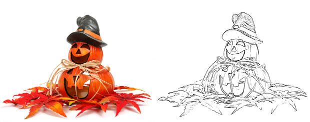 Free! Create Your Own Halloween Colouring Sheets from Photos A Mum Reviews