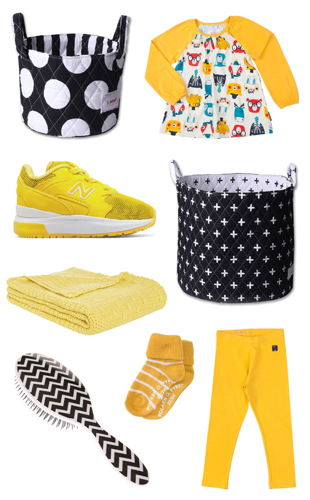 Monochrome & Yellow Wish List - Baby & Toddler Stuff A Mum Reviews