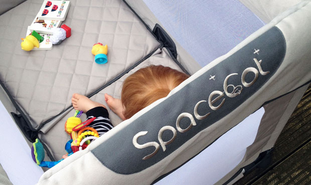 SpaceCot Review - The Travel Cot that Opens & Closes in 3 Seconds A Mum Reviews