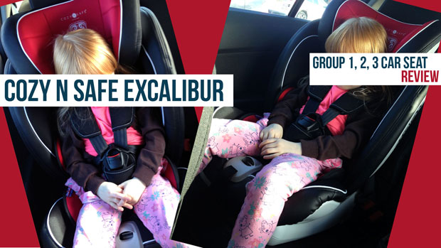 Cozy N Safe Excalibur Review + Video | Group 1, 2, 3 Car Seat A Mum Reviews