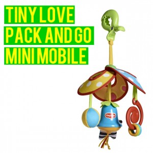 a mum reviews tiny love pack and go mini mobile review