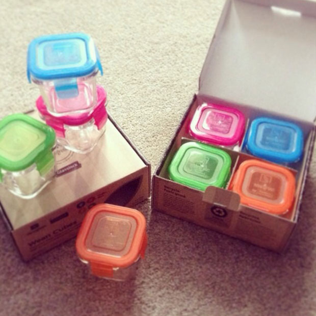 Wean Green Lunch Cube - Orange, Official Retailer