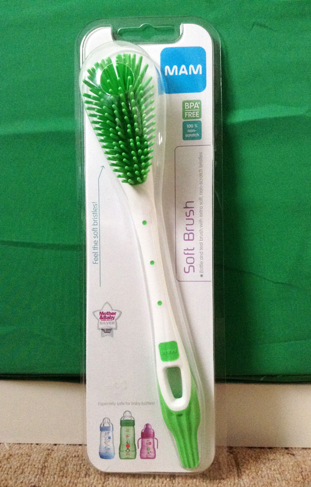 MAM Soft Bottle Brush with 100% Non-Scratch Bristles Review A Mum Reviews