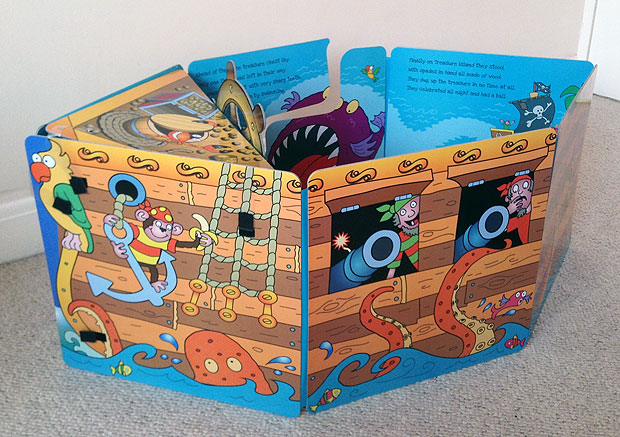 Sit In & Play Pirate Ship Book Review A Mum Reviews