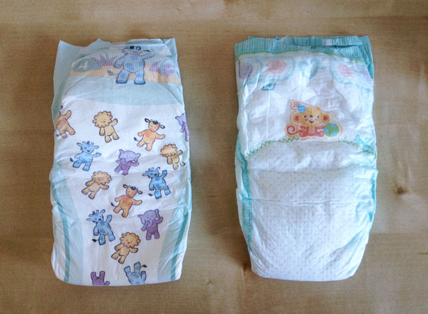 Mamia and Pampers Nappies Size 4 - Reviews & Comparisons A Mum Reviews