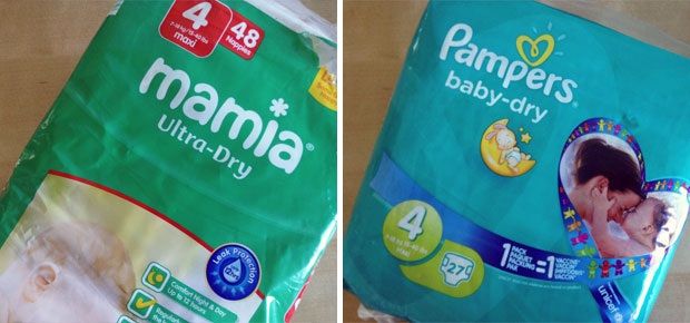Mamia and Pampers Nappies Size 4 - Reviews & Comparisons ...