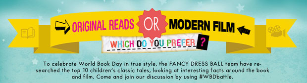 World Book Day: Original Reads or Modern Films? A Mum Reviews