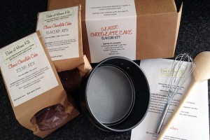 Gardening and Cake - Chocolate Cake Baking Kit from Dobies Review A Mum Reviews