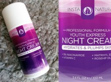 InstaNatural Youth Express Night Cream Review A Mum Reviews