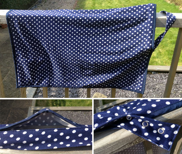 Mothercare Navy Spot Breastfeeding Shawl Review A Mum Reviews