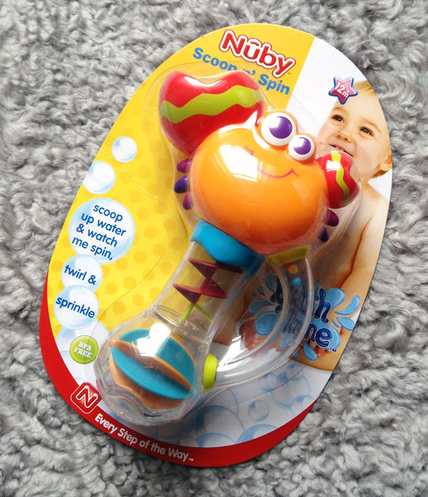 Nûby Scoop N Spin Bath Tub Toy Review A Mum Reviews