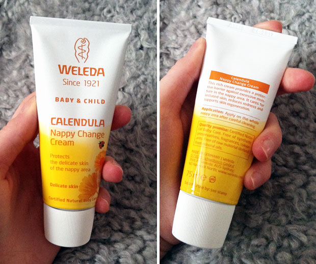 weleda calendula nappy change cream