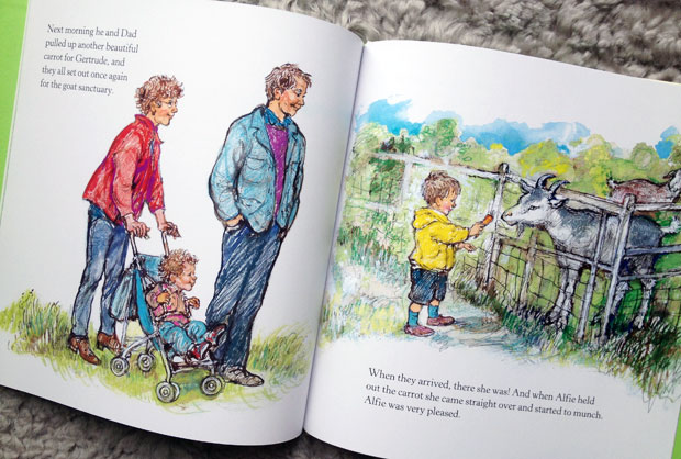 Book Review: Alfie Outdoors by Shirley Hughes 