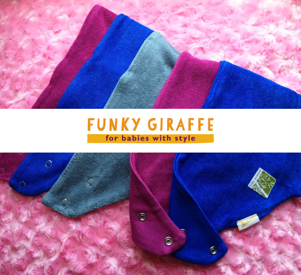 Funky Giraffe Bamboo Bibs Review + Giveaway A Mum Reviews