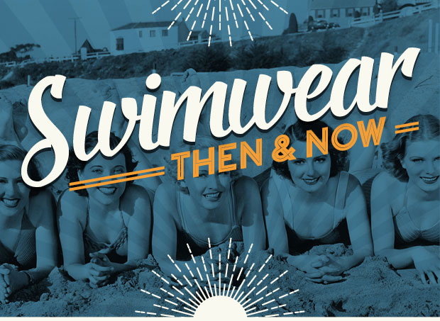 House Of Fraser - Swimwear Then & Now Infographic A Mum Reviews