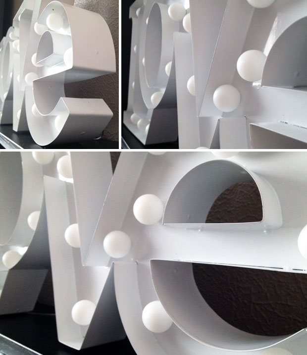 LOVE Shaped Wall Hanging Light Review - Valuelights A Mum Reviews