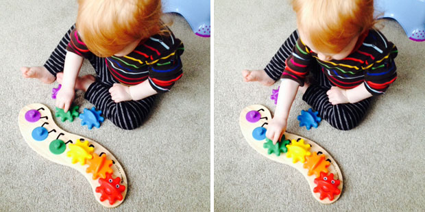 Melissa and cheap doug rainbow caterpillar