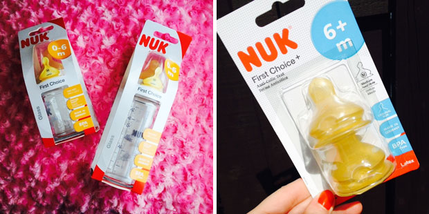 Nuk glass clearance bottles review