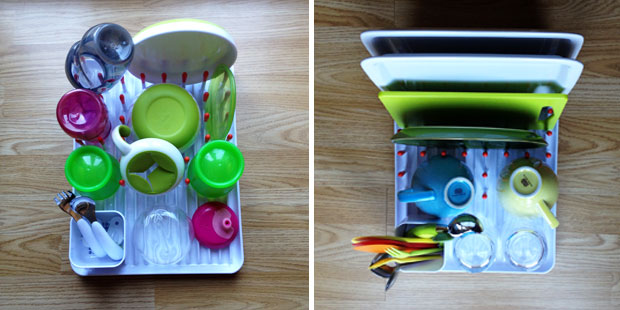 OXO Tot Space Saving Drying Rack Review & Giveaway - A Mum Reviews