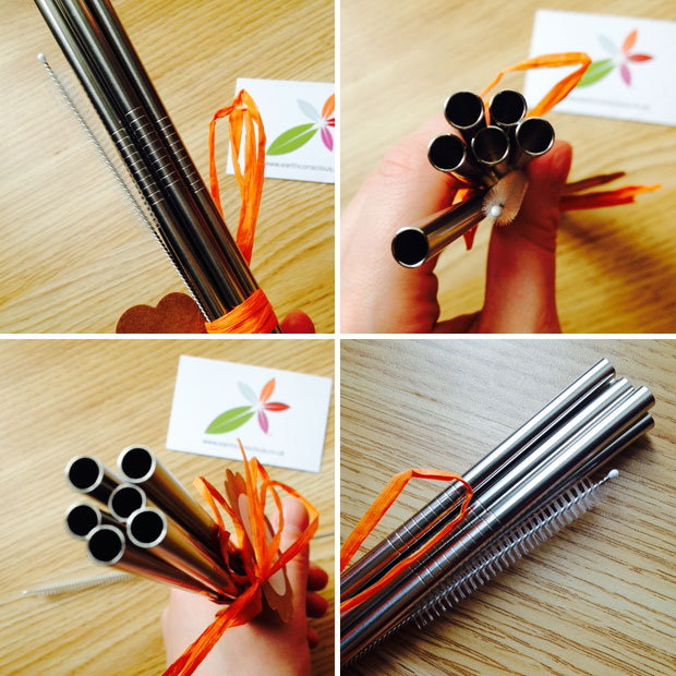 Earth Conscious Reusable Stainless Steel Drinking Straws Review A Mum Reviews