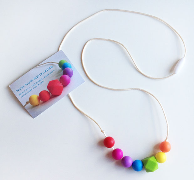 Num Num Necklaces Review - Baby-Safe, Chewable Jewellery A Mum Reviews