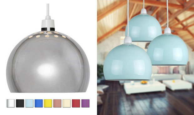 Retro Dome Shaped Metal Ceiling Pendant Shade Review - Valuelights A Mum Reviews