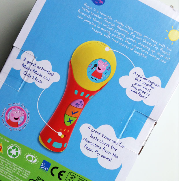 KD UK Peppa's Musical Microphone Toy Review A Mum Reviews