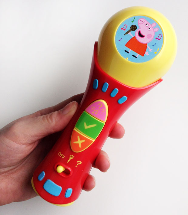 Peppa pig sing and learn microphone online