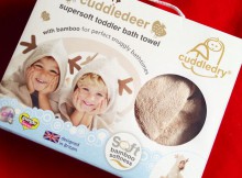 Cuddledry's Cuddledeer Toddler Towel Review A Mum Reviews
