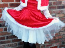 Tickled Pink Fancy Dress Deluxe Miss Santa Costume Review A Mum Reviews