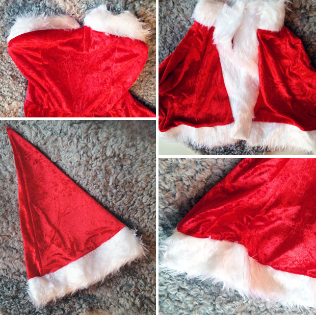 Tickled Pink Fancy Dress Deluxe Miss Santa Costume Review A Mum Reviews