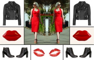 Valentine's Day - Sweet & Tough Retro Date Night Outfit A Mum Reviews