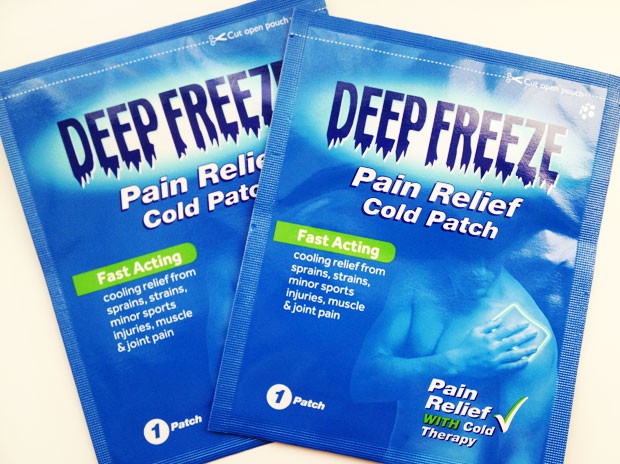 Deep Freeze Pain Relief Cold Patch Review A Mum Reviews