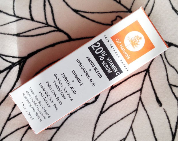 OZ Naturals Vitamin C Serum Review A Mum Reviews