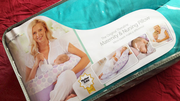 Theraline Original Pregnancy & Baby Feeding Pillow Review + Win A Mum Reviews