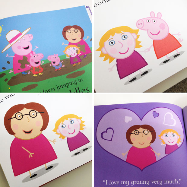 Book Review: Personalised Peppa Pig My Granny Book by Penwizard A Mum Reviews