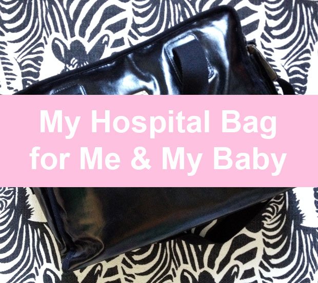 My Hospital Bag for Me & My Baby - A Minimalist Approach A Mum Reviews