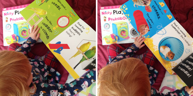 Noisy Peekaboo Books From DK Books Review A Mum Reviews