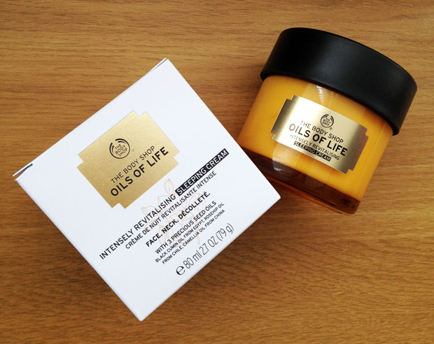 The Body Shop Oils of Life Sleeping Cream Review A Mum Reviews