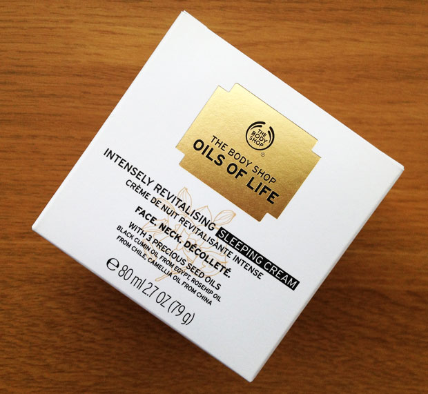 The Body Shop Oils of Life Sleeping Cream Review A Mum Reviews