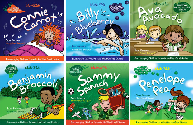 Book Review: NutriKids Book Collection by Sam Bourne A Mum Reviews