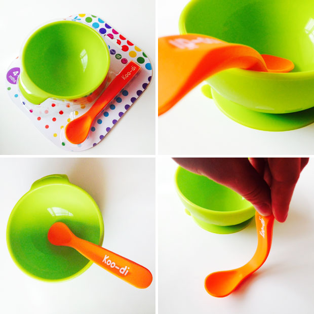 Koo-Di Feed-Me Silicone Weaning Bowl & Spoon Set Review A Mum Reviews