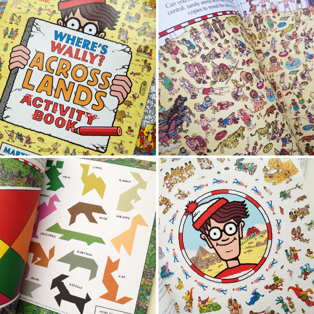 Book Review: Where’s Wally Activity and Colouring Books A Mum Reviews