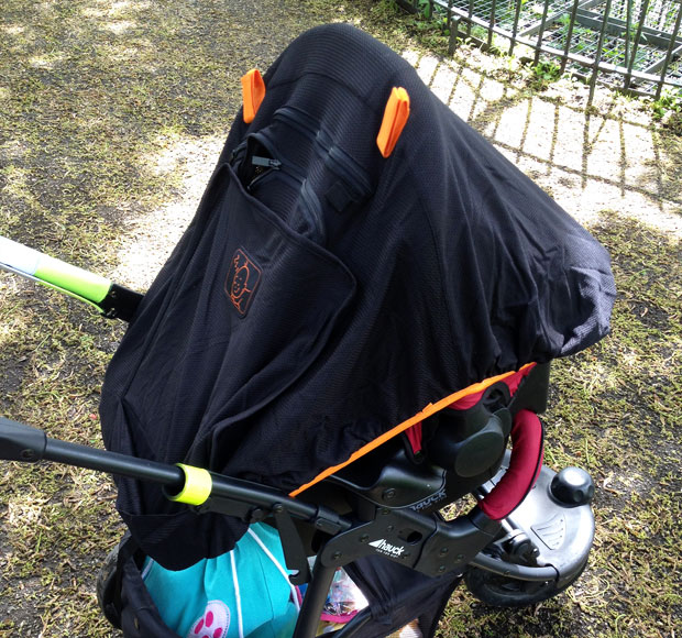 SnoozeShade for Infant Car Seat Review A Mum Reviews