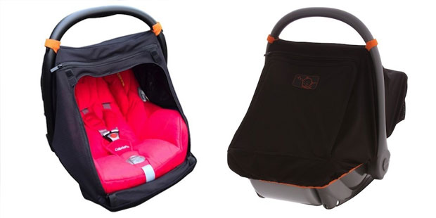 SnoozeShade for Infant Car Seat Review A Mum Reviews