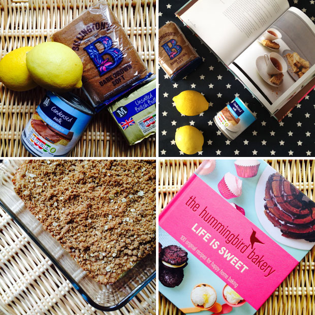 The Hummingbird Bakery - Life is Sweet - Lemon Crumb Squares A Mum Reviews