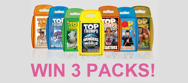 Top Trumps Review + Giveaway - Win Three Packs of your Choice! A Mum Reviews